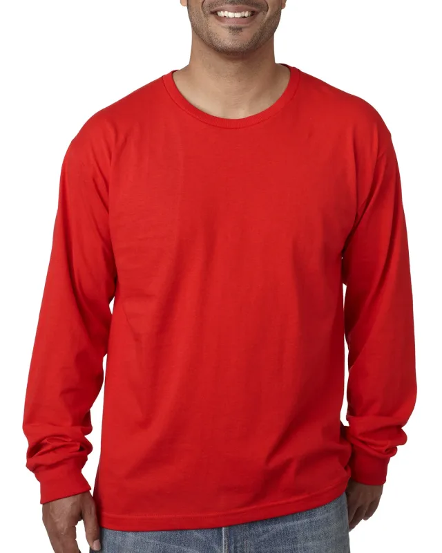 Bayside Unisex USA Made Midweight Long-Sleeve T-Shirt — view 14