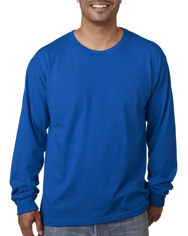 Bayside Unisex USA Made Midweight Long-Sleeve T-Shirt — view 17