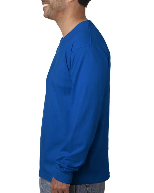 Bayside Unisex USA Made Midweight Long-Sleeve T-Shirt — view 18
