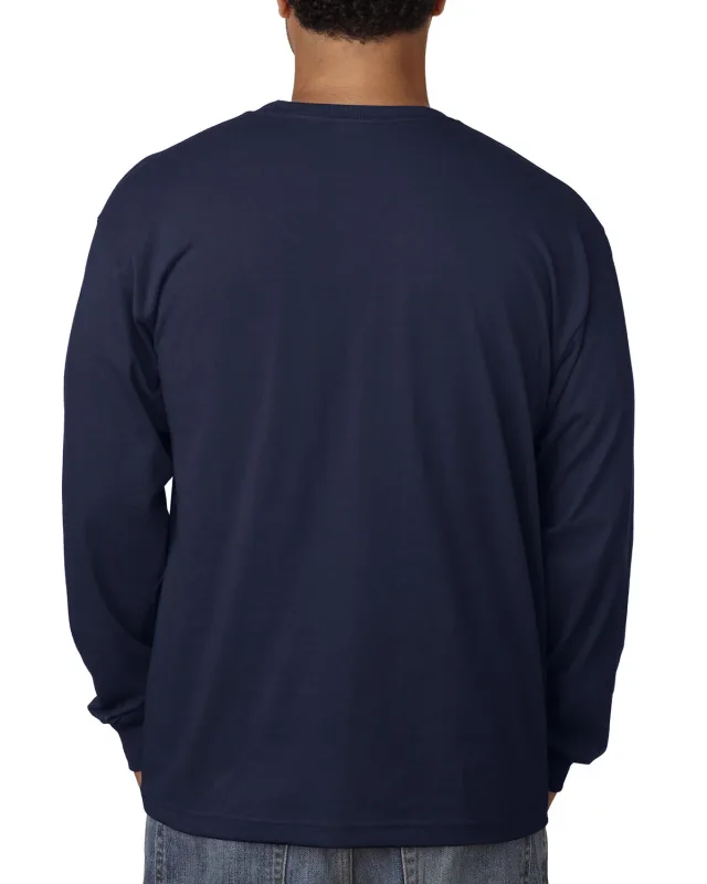 Bayside Unisex USA Made Midweight Long-Sleeve T-Shirt — view 19