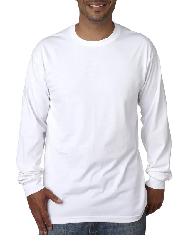 Bayside Unisex USA Made Midweight Long-Sleeve T-Shirt — view 2
