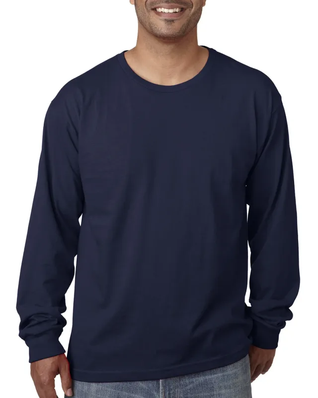 Bayside Unisex USA Made Midweight Long-Sleeve T-Shirt — view 20
