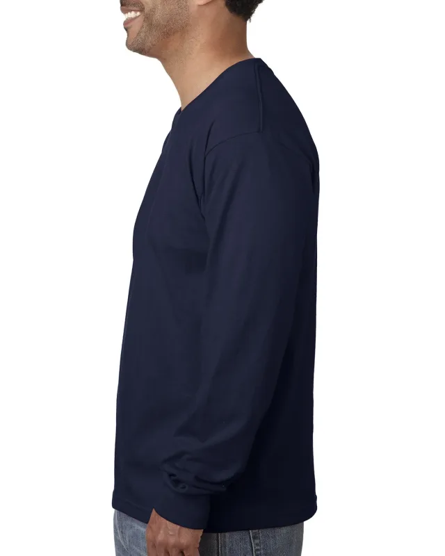 Bayside Unisex USA Made Midweight Long-Sleeve T-Shirt — view 21