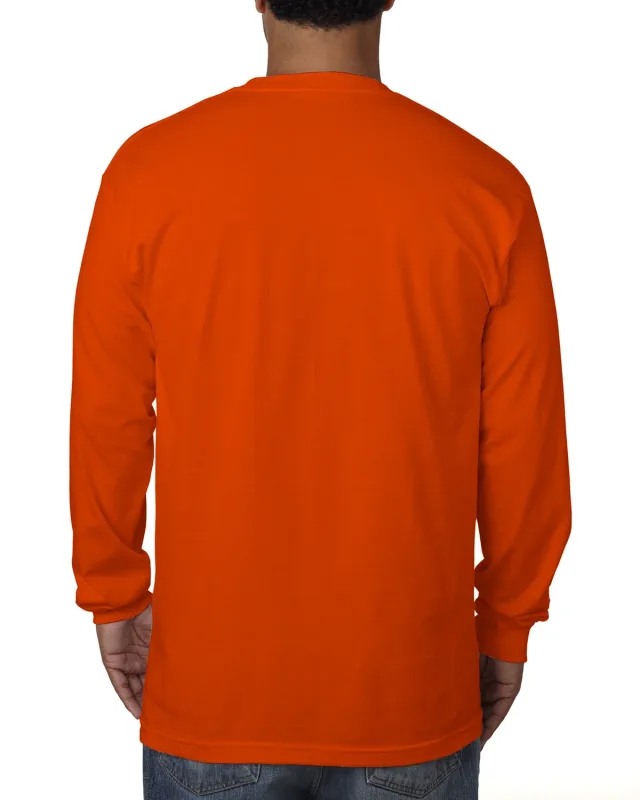 Bayside Unisex USA Made Midweight Long-Sleeve T-Shirt — view 22