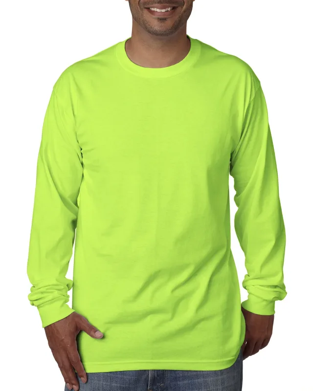 Bayside Unisex USA Made Midweight Long-Sleeve T-Shirt — view 5