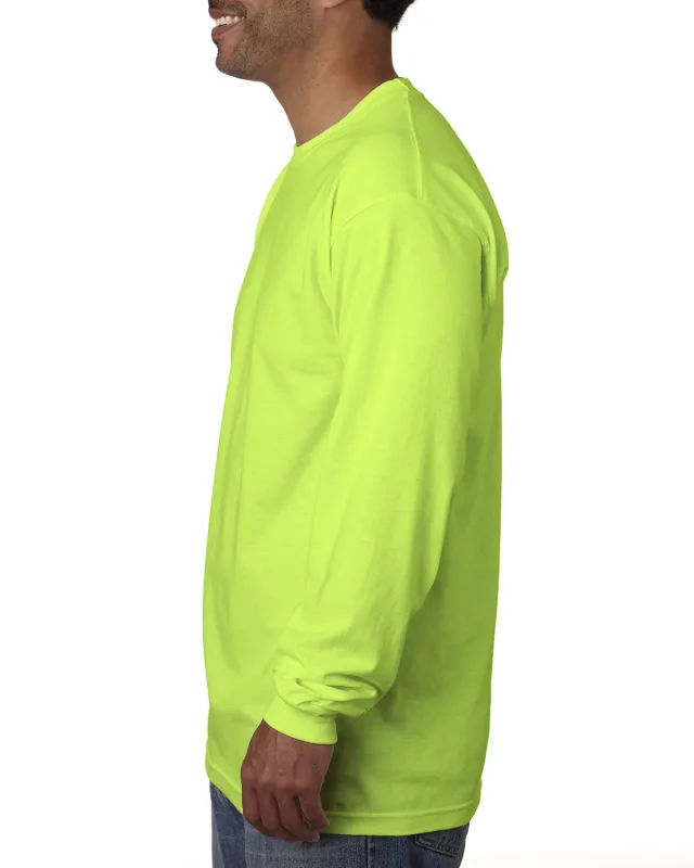 Bayside Unisex USA Made Midweight Long-Sleeve T-Shirt — view 6