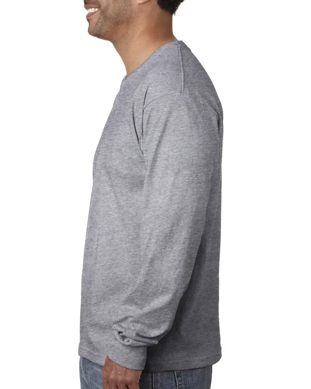 Bayside Unisex USA Made Midweight Long-Sleeve T-Shirt — view 9