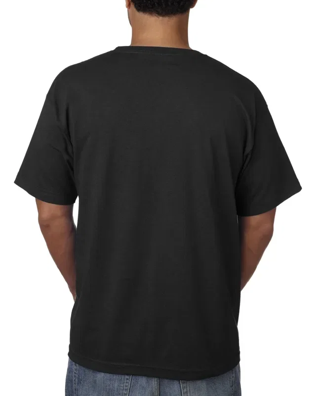 Bayside Unisex USA Made Midweight Pocket T-Shirt — view 10