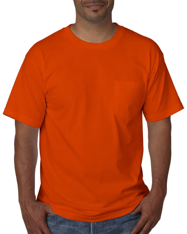 Bayside Unisex USA Made Midweight Pocket T-Shirt — view 20