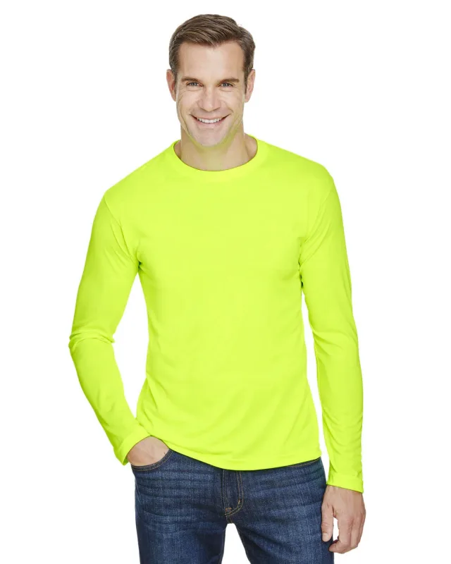 Bayside Unisex USA Made Performance Long-Sleeve T-Shirt — view 2