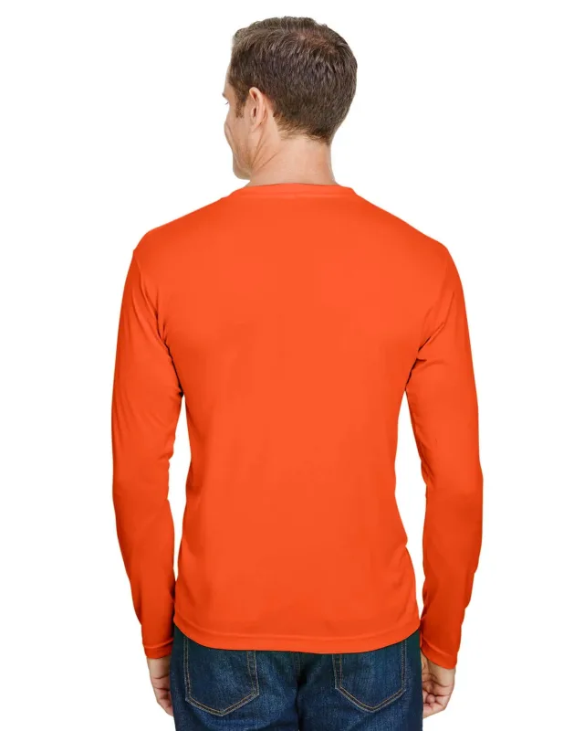 Bayside Unisex USA Made Performance Long-Sleeve T-Shirt — view 4