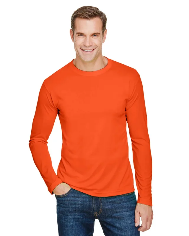 Bayside Unisex USA Made Performance Long-Sleeve T-Shirt — view 5