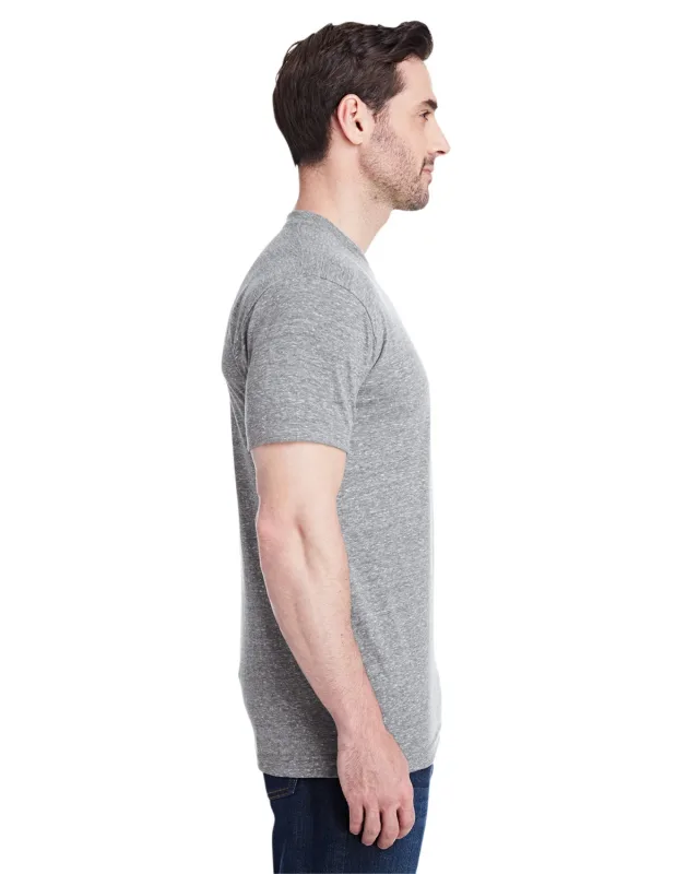 Bayside Unisex USA Made Triblend T-Shirt — view 3