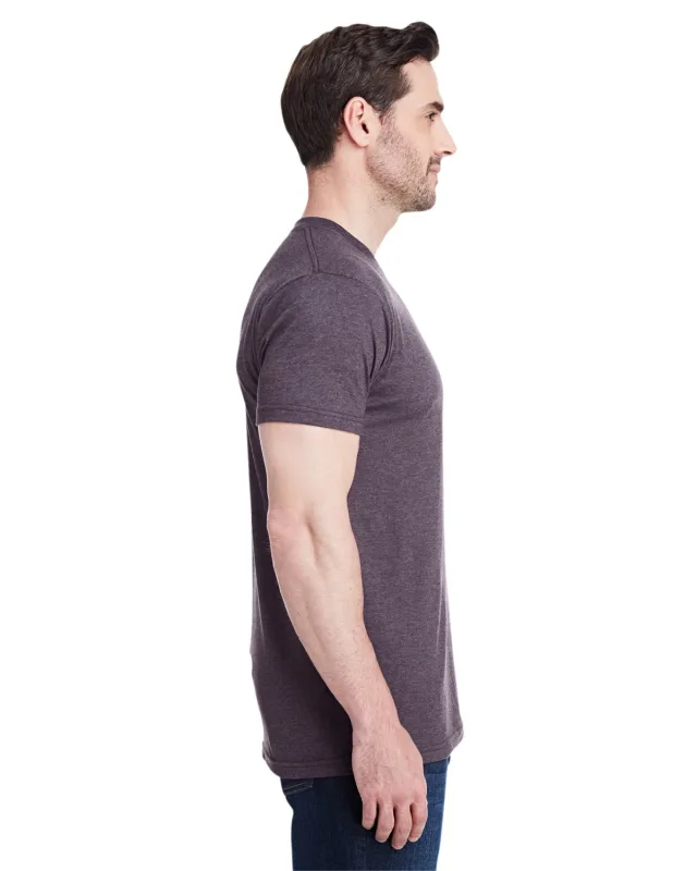 Bayside Unisex USA Made Triblend T-Shirt — view 9