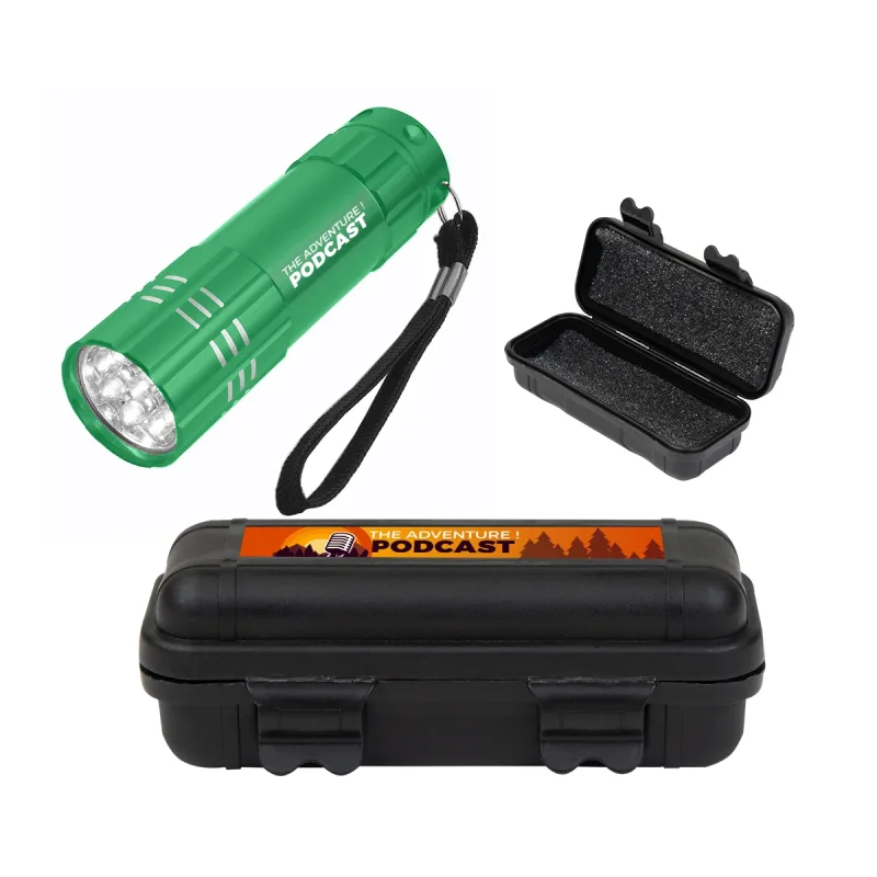 Be Adventurous Hard Case Flashlight Set — view 10