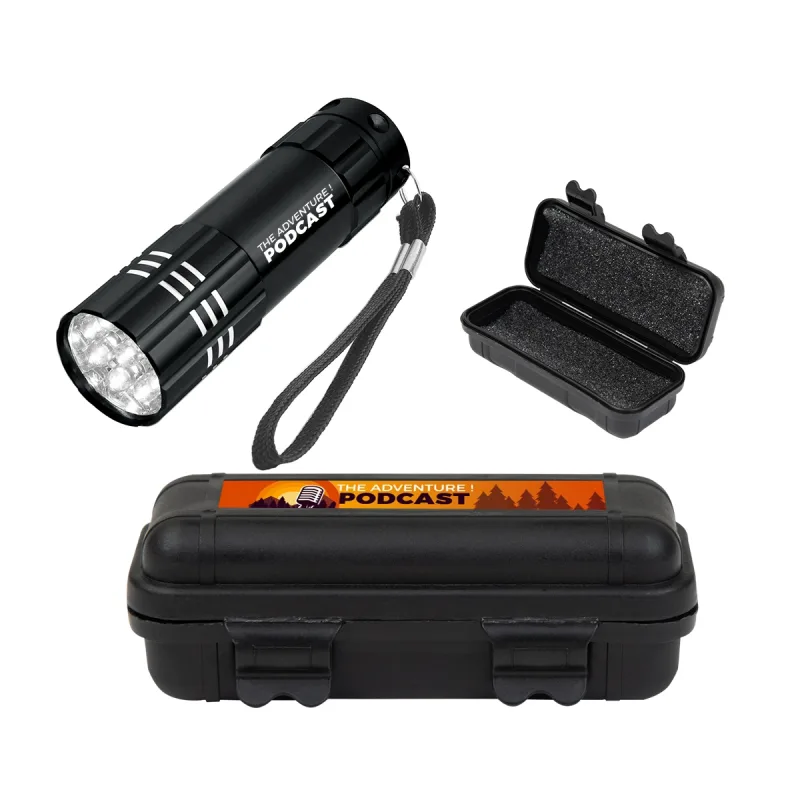 Be Adventurous Hard Case Flashlight Set — view 11