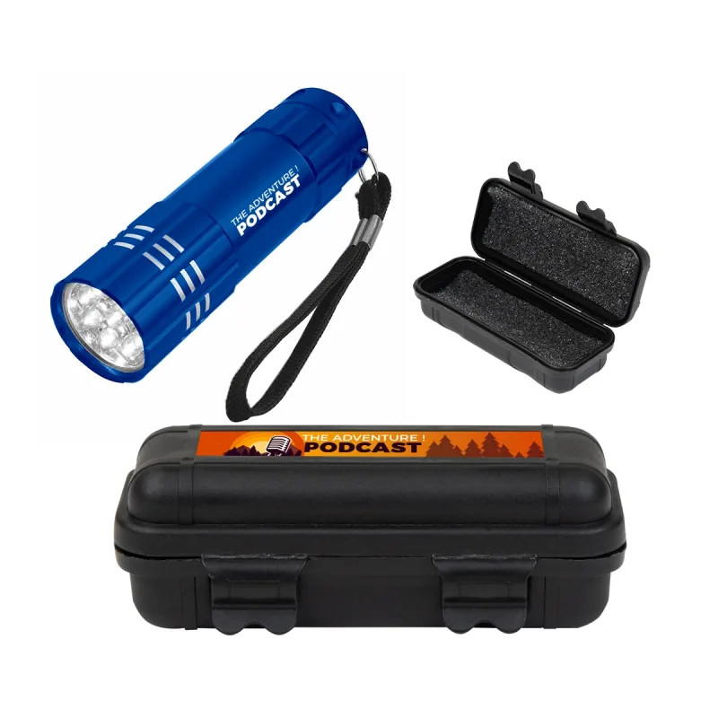 Be Adventurous Hard Case Flashlight Set — view 15