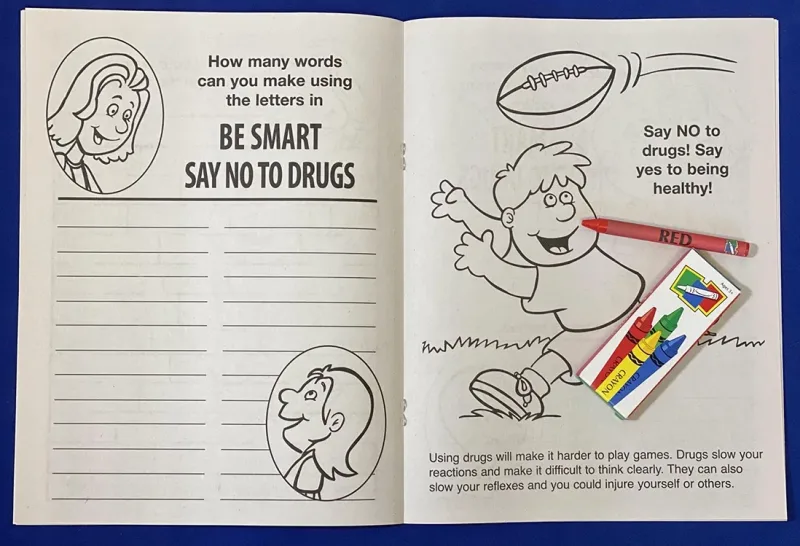 Be Smart, Say No To Drugs Coloring and Activity Book — view 4
