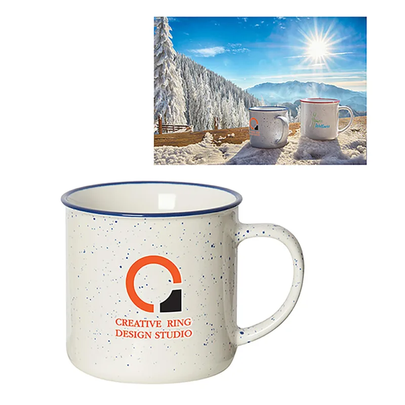 Beach House 325 Ml. (11 Fl. Oz.) Speckled Mug — view 5