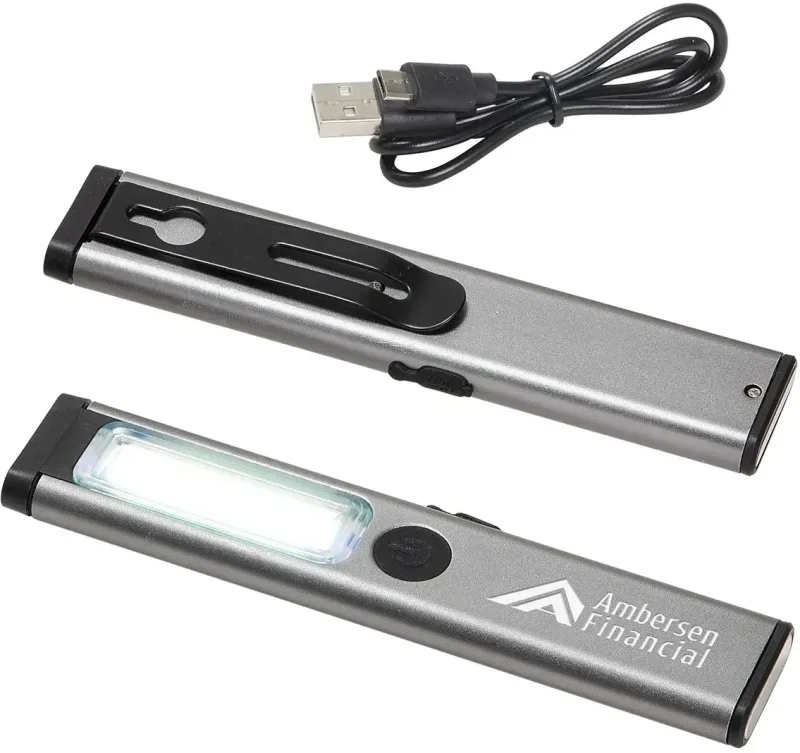 Best Buddy Tools® Beam Rechargeable Pocket COB Light With Clip & Magnet — view 3
