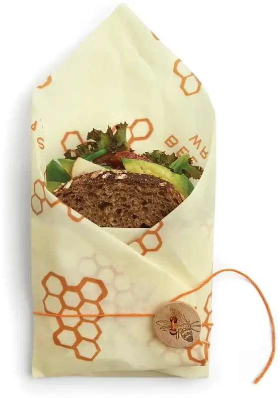 Bees Wrap® Large Sandwich with Tie (13" x 13")