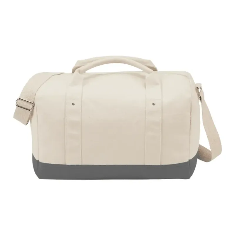 Belair 17" Cotton Canvas Duffle Bag — view 2