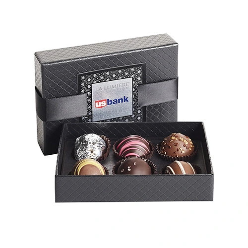 Belgian Chocolate Truffle Box - 6 Piece