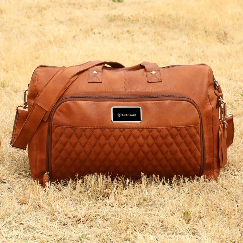 Bell Canyon Leather Duffel Bag — view 2