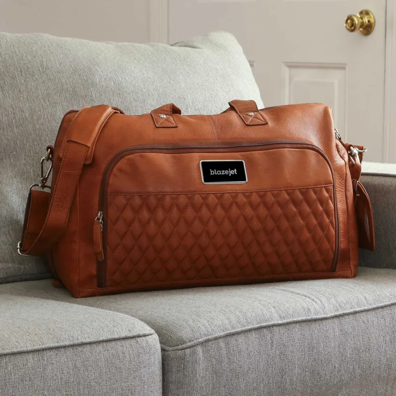 Bell Canyon Leather Duffel Bag — view 4