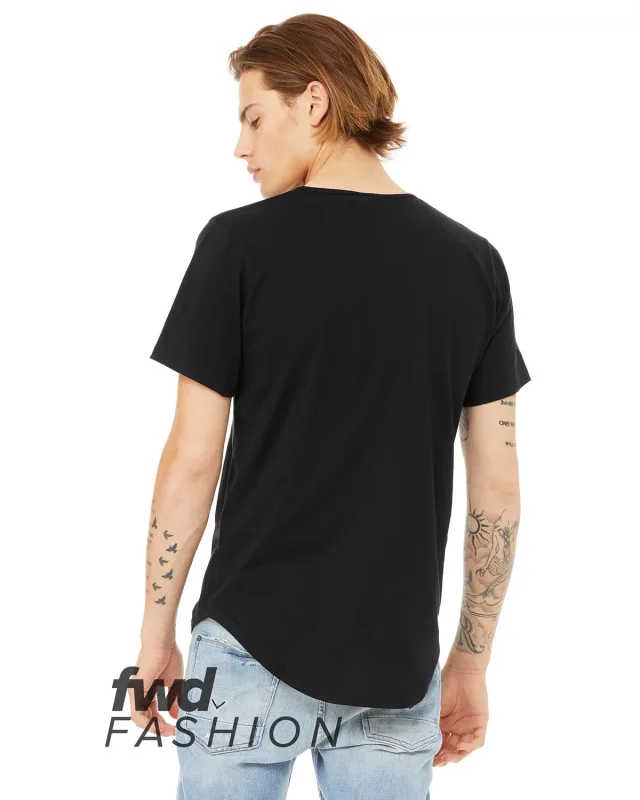 Bella + Canvas FWD Fashion Men's Curved Hem Short Sleeve T-Shirt — view 5