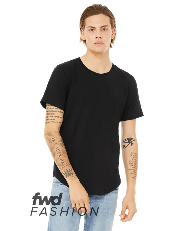 Bella + Canvas FWD Fashion Men's Curved Hem Short Sleeve T-Shirt — view 6