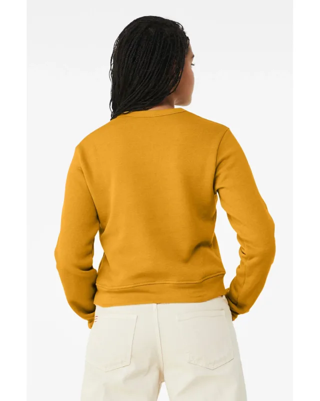 Bella + Canvas Ladies' Classic Pullover Crewneck — view 19