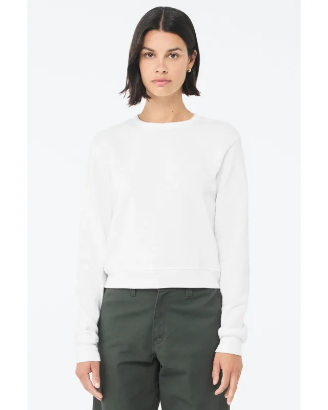 Bella + Canvas Ladies' Classic Pullover Crewneck — view 2