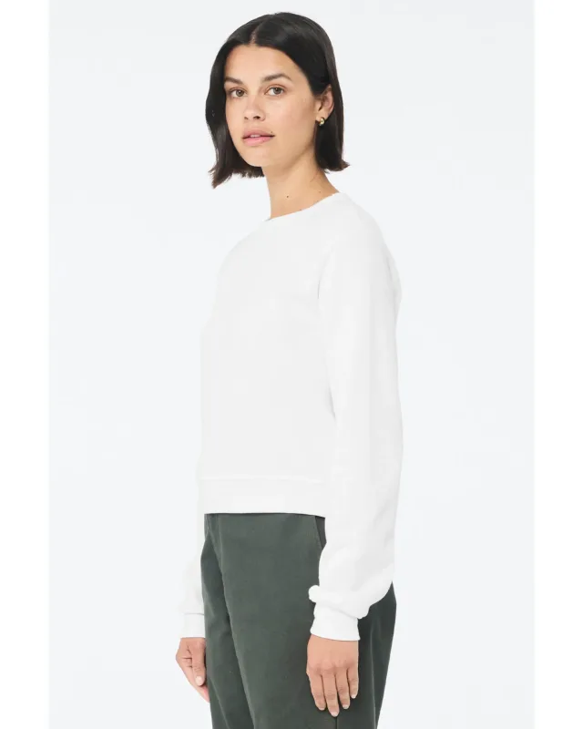 Bella + Canvas Ladies' Classic Pullover Crewneck — view 3