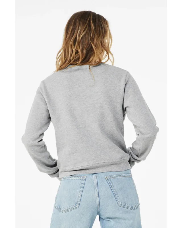 Bella + Canvas Ladies' Classic Pullover Crewneck — view 4