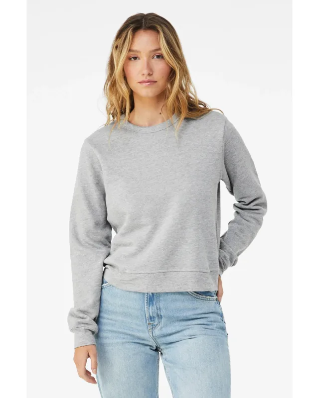 Bella + Canvas Ladies' Classic Pullover Crewneck — view 5