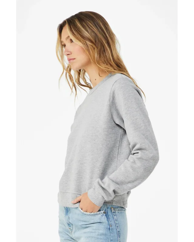 Bella + Canvas Ladies' Classic Pullover Crewneck — view 6