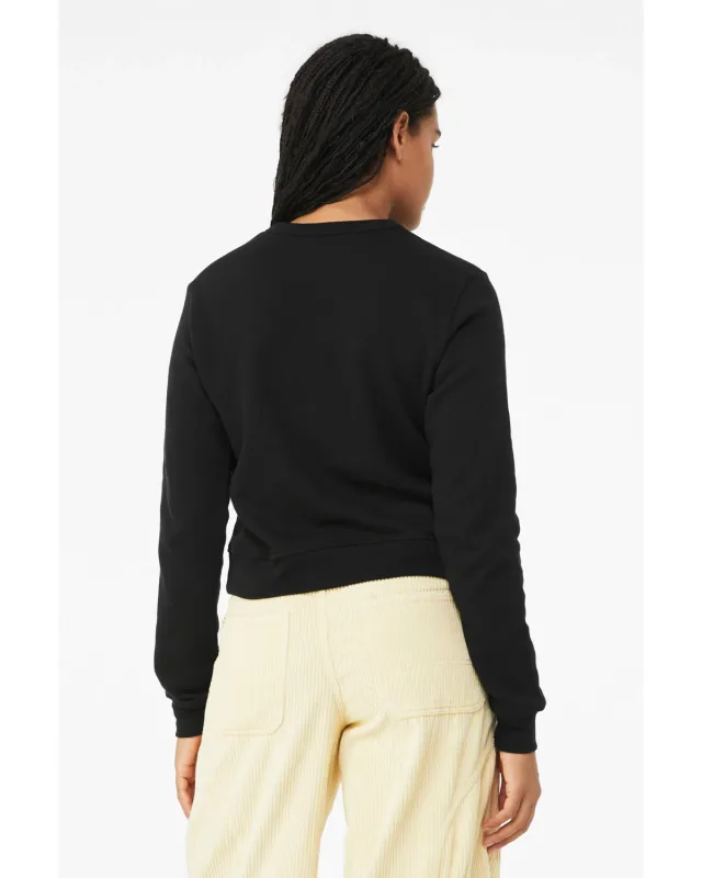 Bella + Canvas Ladies' Classic Pullover Crewneck — view 7