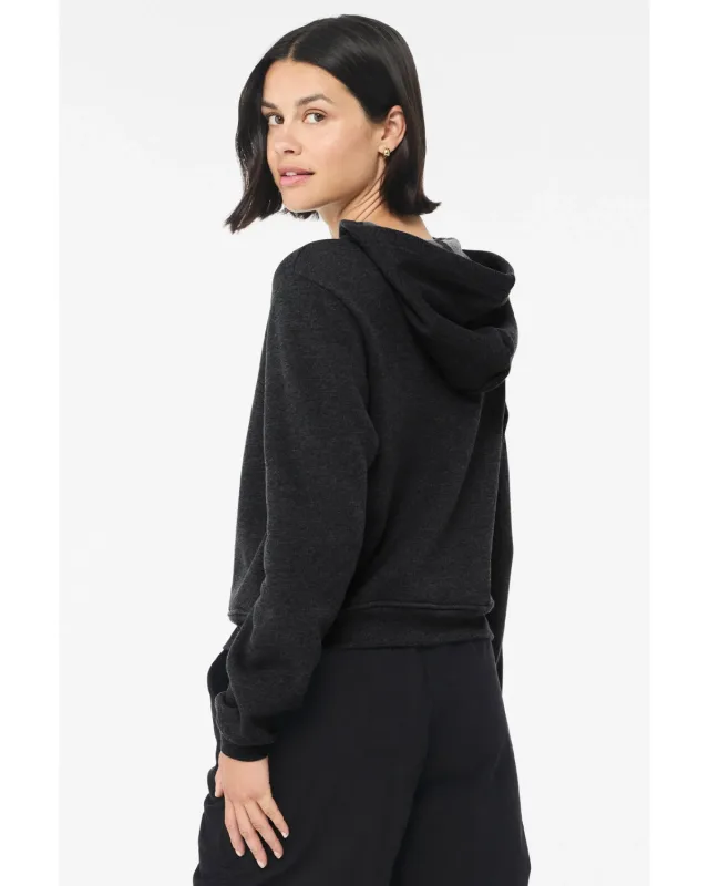 Bella + Canvas Ladies' Classic Pullover Hooded Sweatshirt — view 16