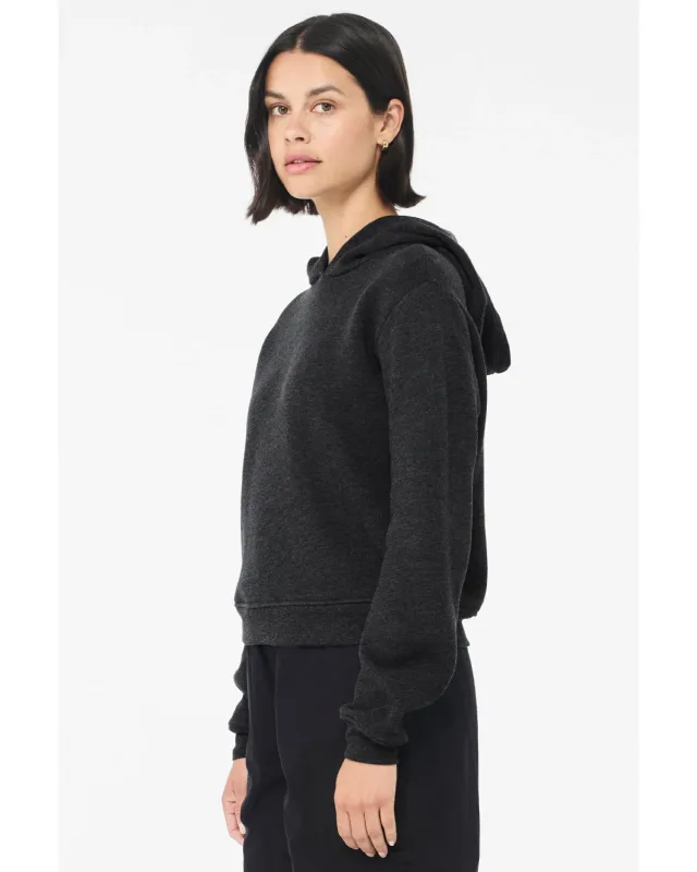 Bella + Canvas Ladies' Classic Pullover Hooded Sweatshirt — view 18