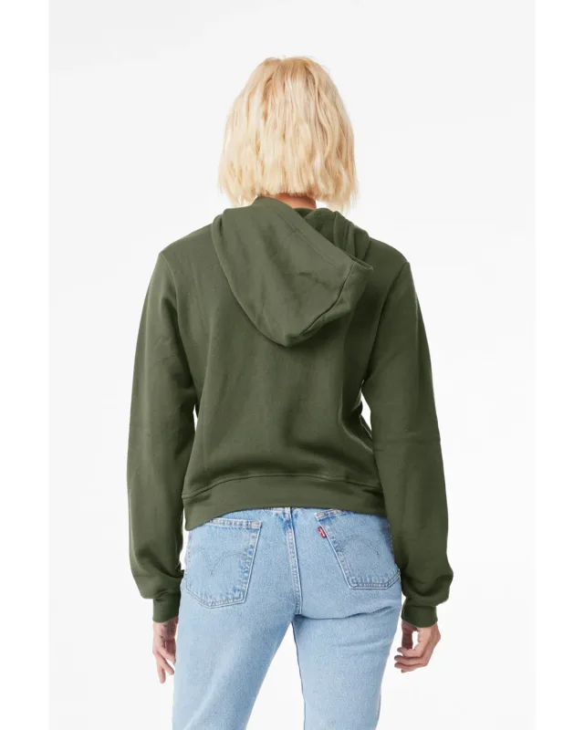 Bella + Canvas Ladies' Classic Pullover Hooded Sweatshirt — view 22