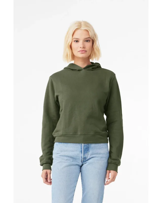 Bella + Canvas Ladies' Classic Pullover Hooded Sweatshirt — view 23