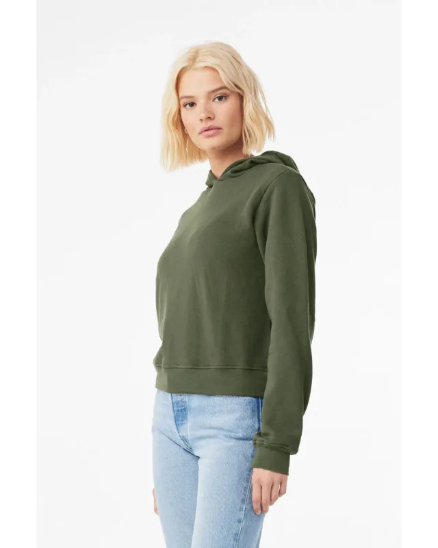 Bella + Canvas Ladies' Classic Pullover Hooded Sweatshirt — view 24