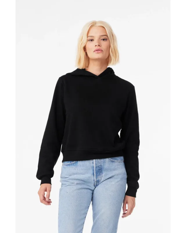 Bella + Canvas Ladies' Classic Pullover Hooded Sweatshirt — view 5