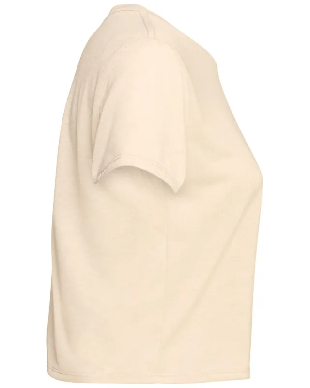 Bella + Canvas Ladies' Flowy Cropped T-Shirt — view 10