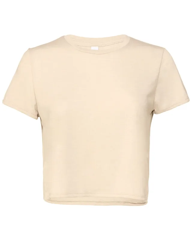 Bella + Canvas Ladies' Flowy Cropped T-Shirt — view 11
