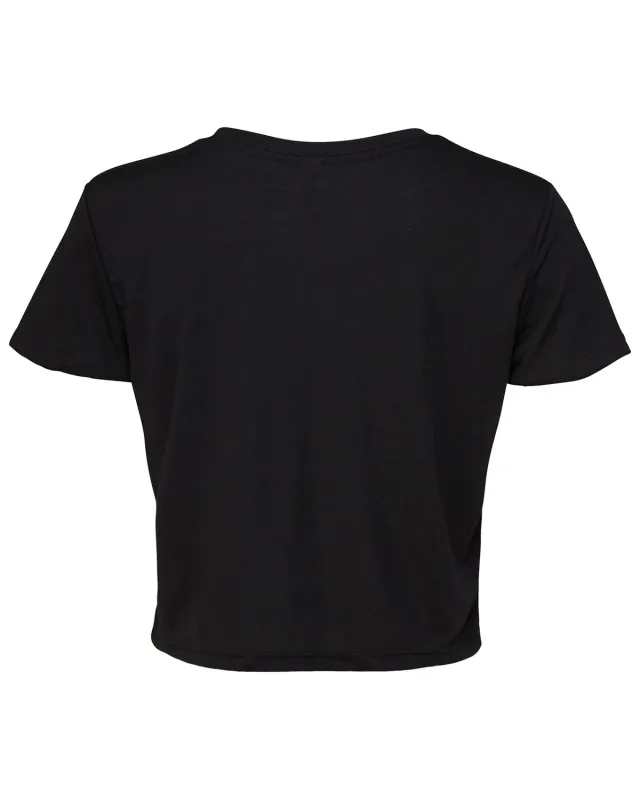 Bella + Canvas Ladies' Flowy Cropped T-Shirt — view 19