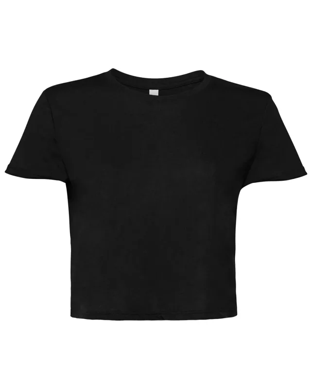 Bella + Canvas Ladies' Flowy Cropped T-Shirt — view 21