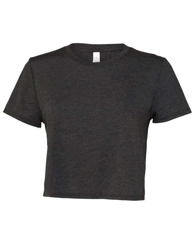 Bella + Canvas Ladies' Flowy Cropped T-Shirt — view 27