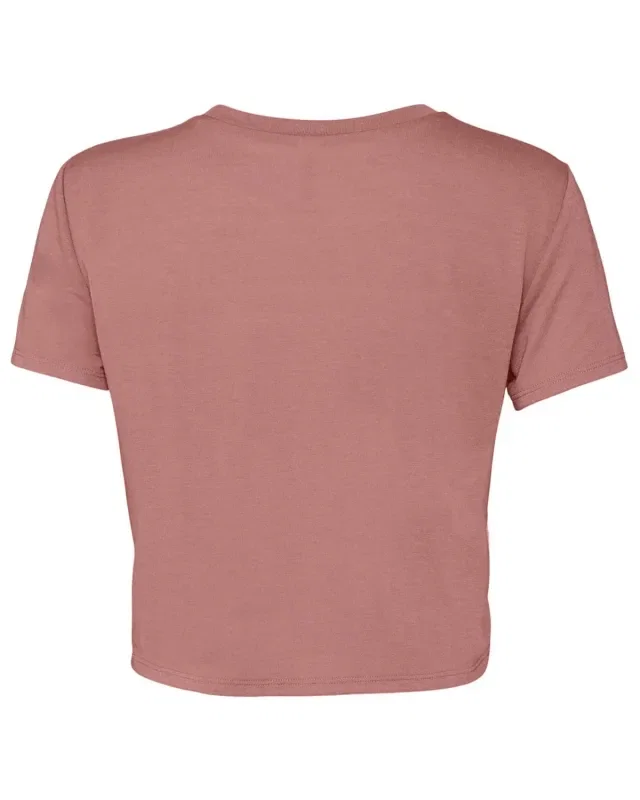 Bella + Canvas Ladies' Flowy Cropped T-Shirt — view 32